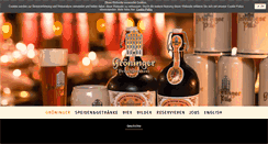 Desktop Screenshot of groeninger-hamburg.de